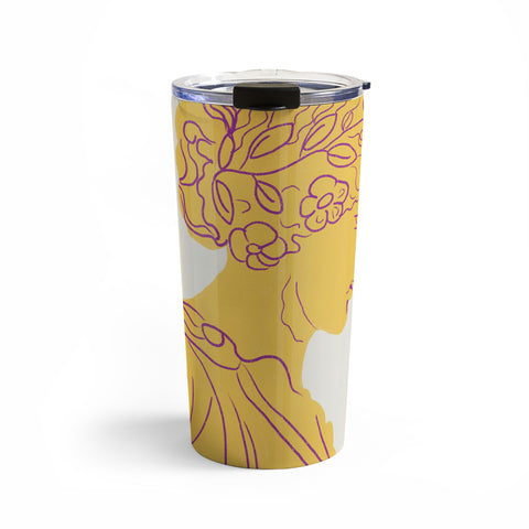 Gigi Rosado Ancient goddess 1 Travel Mug