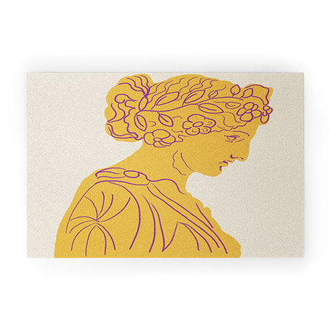 Gigi Rosado Ancient goddess 1 Welcome Mat