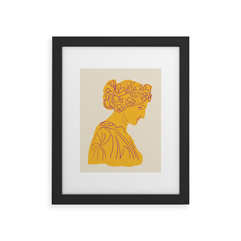 Gigi Rosado Ancient goddess 1 Framed Art Print