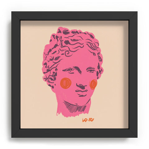 Gigi Rosado Ancient head 2 Recessed Framing Square