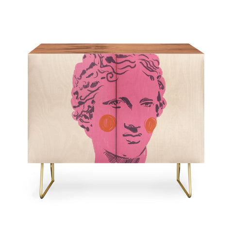 Gigi Rosado Ancient head 2 Credenza