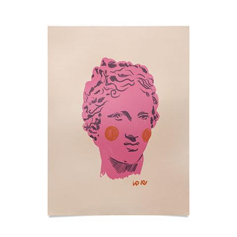 Gigi Rosado Ancient head 2 Poster