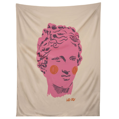 Gigi Rosado Ancient head 2 Tapestry