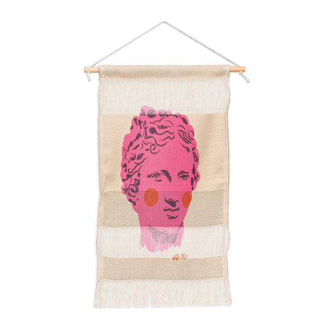 Gigi Rosado Ancient head 2 Wall Hanging Portrait