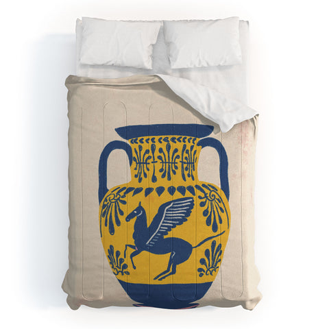 Gigi Rosado Ancient vase 2 Comforter