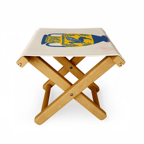 Gigi Rosado Ancient vase 2 Folding Stool