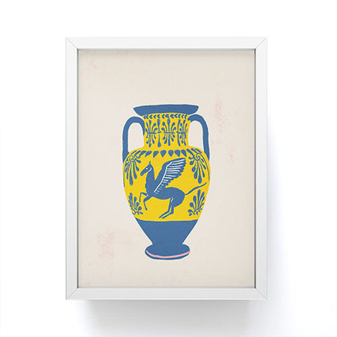 Gigi Rosado Ancient vase 2 Framed Mini Art Print