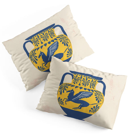 Gigi Rosado Ancient vase 2 Pillow Shams