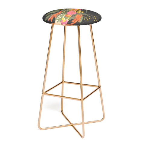 Gigi Rosado Autumnal bouquet Bar Stool