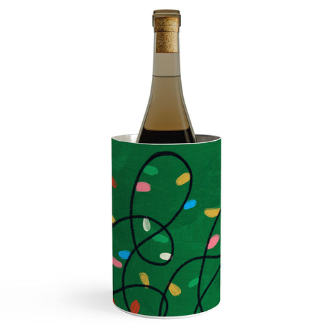 Gigi Rosado Christmas fairy lights II Wine Chiller