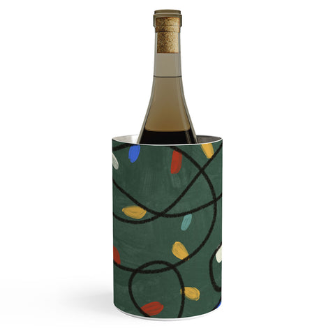 Gigi Rosado Christmas fairy lights Wine Chiller