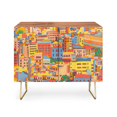 Gigi Rosado City of Athens Credenza