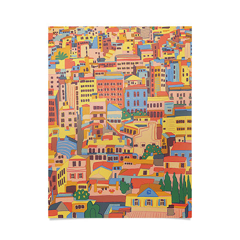 Gigi Rosado City of Athens Poster