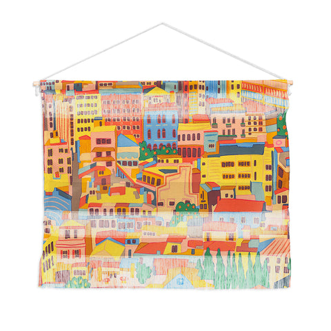Gigi Rosado City of Athens Wall Hanging Landscape