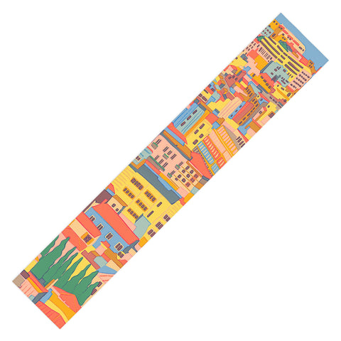 Gigi Rosado City of Athens Table Runner