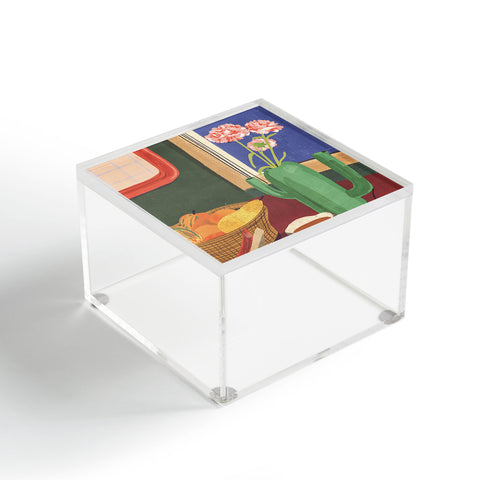 Gigi Rosado Coffee book and cake Acrylic Box