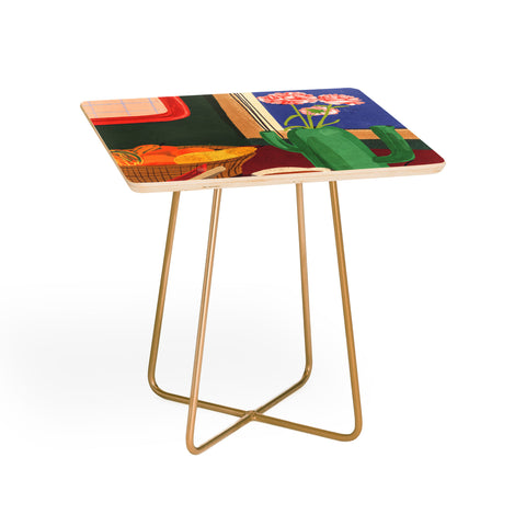 Gigi Rosado Coffee book and cake Side Table