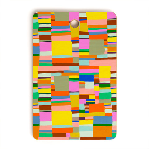 Gigi Rosado Colour play Cutting Board Rectangle
