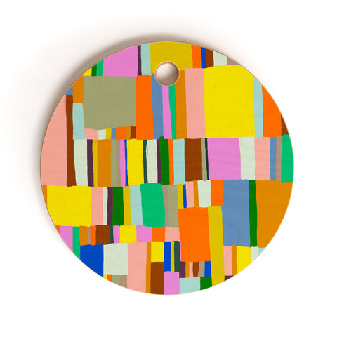 Gigi Rosado Colour play Cutting Board Round