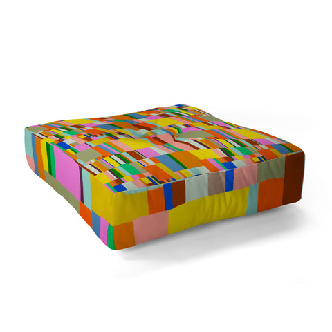 Gigi Rosado Colour play Floor Pillow Square