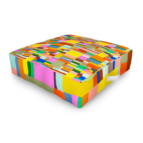 Gigi Rosado Colour play Outdoor Floor Cushion