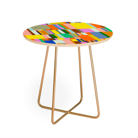 Gigi Rosado Colour play Round Side Table