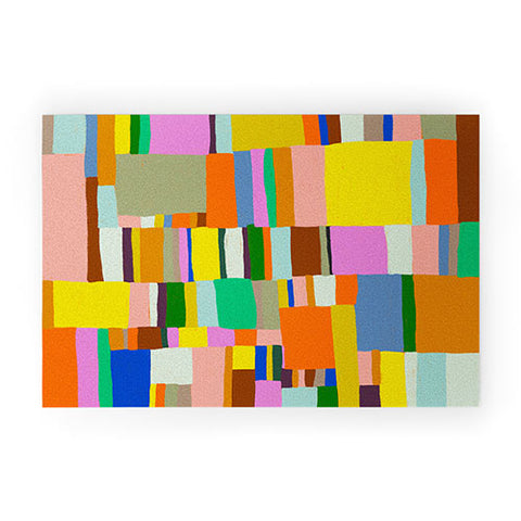 Gigi Rosado Colour play Welcome Mat