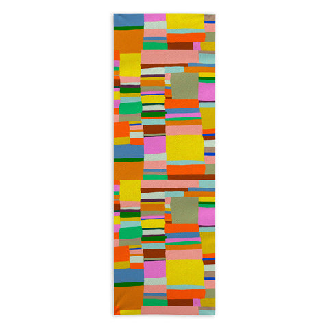 Gigi Rosado Colour play Yoga Towel