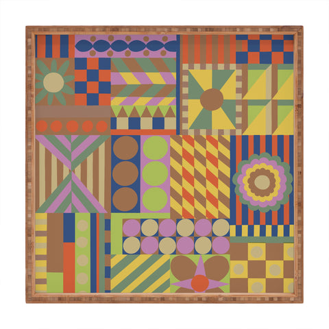 Gigi Rosado Composition 2 Square Tray