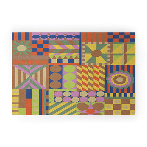 Gigi Rosado Composition 2 Welcome Mat