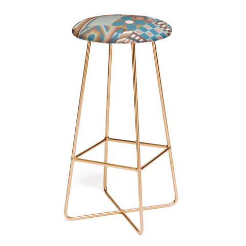 Gigi Rosado Composition 3 Bar Stool