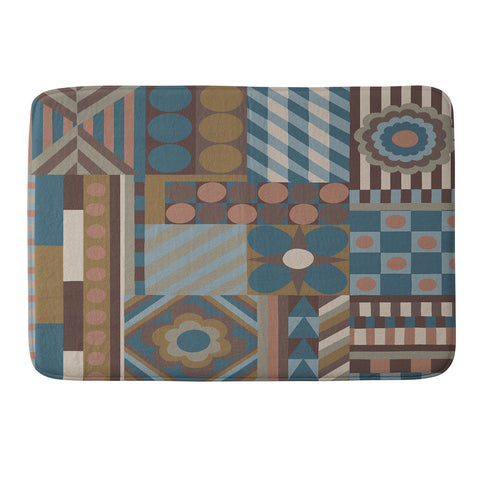 Gigi Rosado Composition 3 Memory Foam Bath Mat