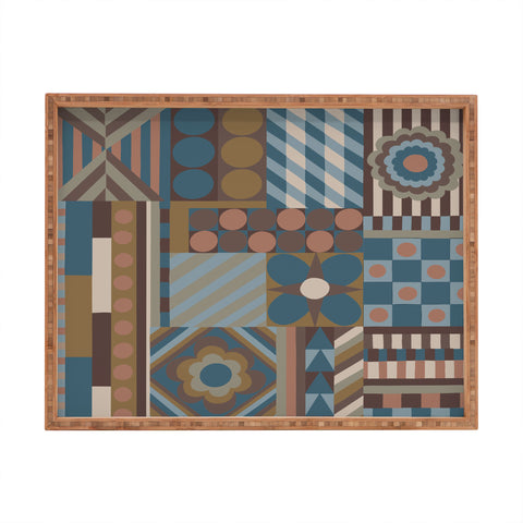 Gigi Rosado Composition 3 Rectangular Tray