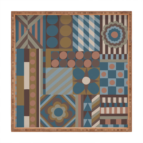 Gigi Rosado Composition 3 Square Tray