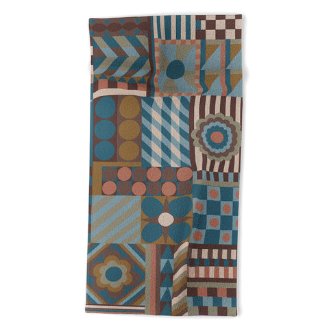 Gigi Rosado Composition 3 Beach Towel