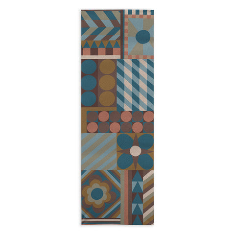Gigi Rosado Composition 3 Yoga Towel