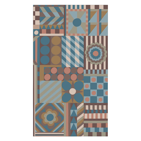 Gigi Rosado Composition 3 Tablecloth