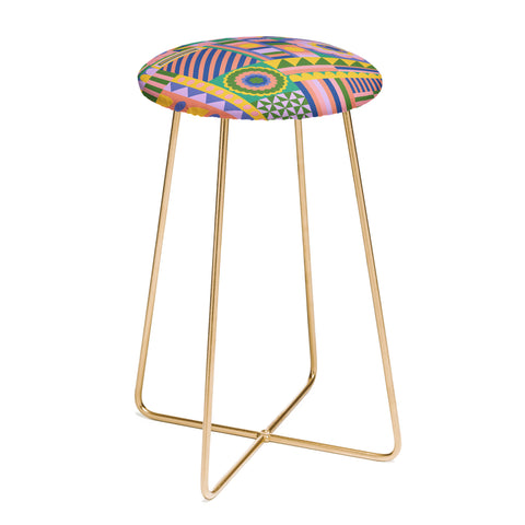 Gigi Rosado Composition Counter Stool
