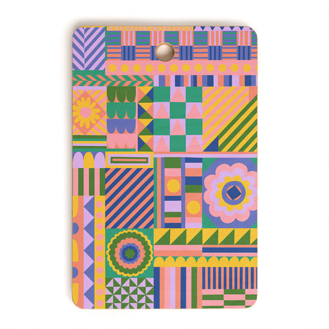 Gigi Rosado Composition Cutting Board Rectangle