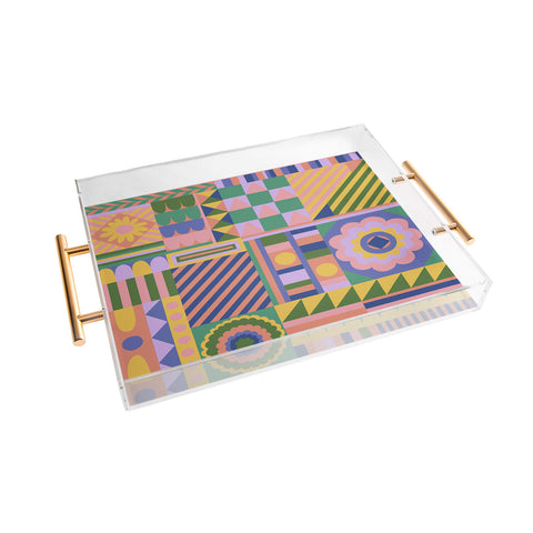 Gigi Rosado Composition Acrylic Tray