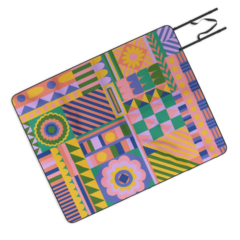 Gigi Rosado Composition Picnic Blanket