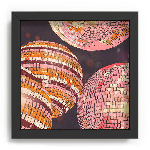 Gigi Rosado Disco balls II Recessed Framing Square
