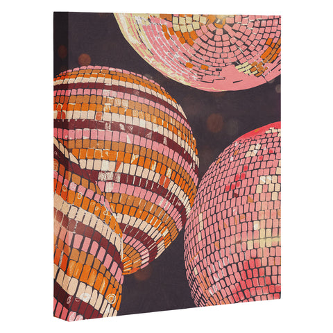 Gigi Rosado Disco balls II Art Canvas