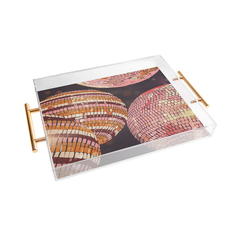 Gigi Rosado Disco balls II Acrylic Tray