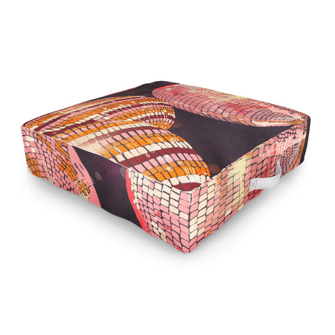 Gigi Rosado Disco balls II Outdoor Floor Cushion