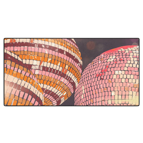 Gigi Rosado Disco balls II Desk Mat
