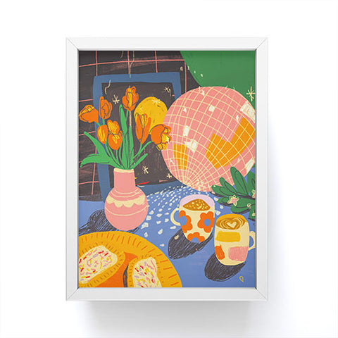 Gigi Rosado Disco night 2 Framed Mini Art Print