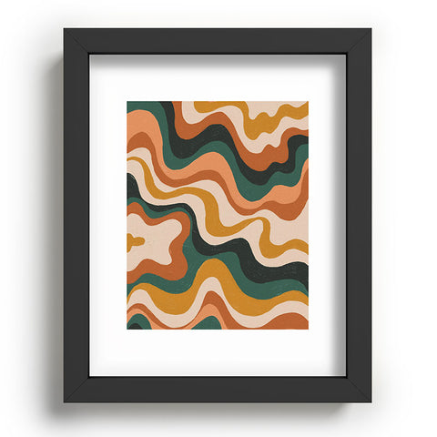 Gigi Rosado Earthy swirls Recessed Framing Rectangle