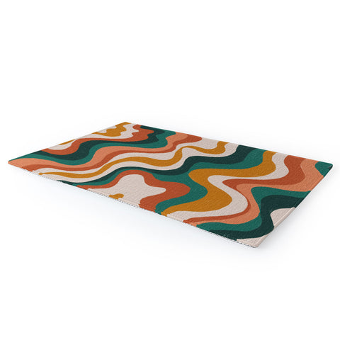 Gigi Rosado Earthy swirls Area Rug
