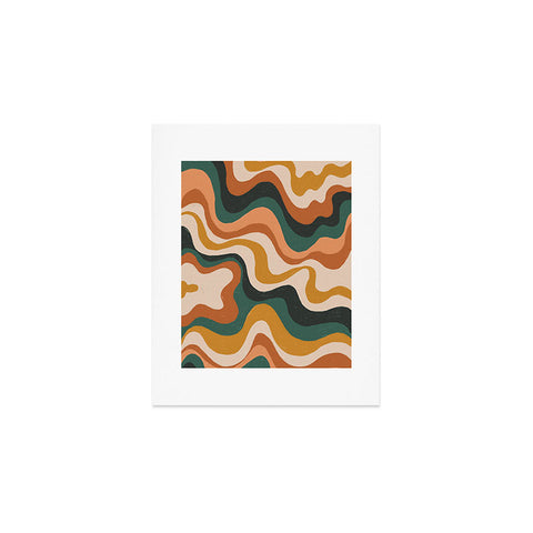 Gigi Rosado Earthy swirls Art Print